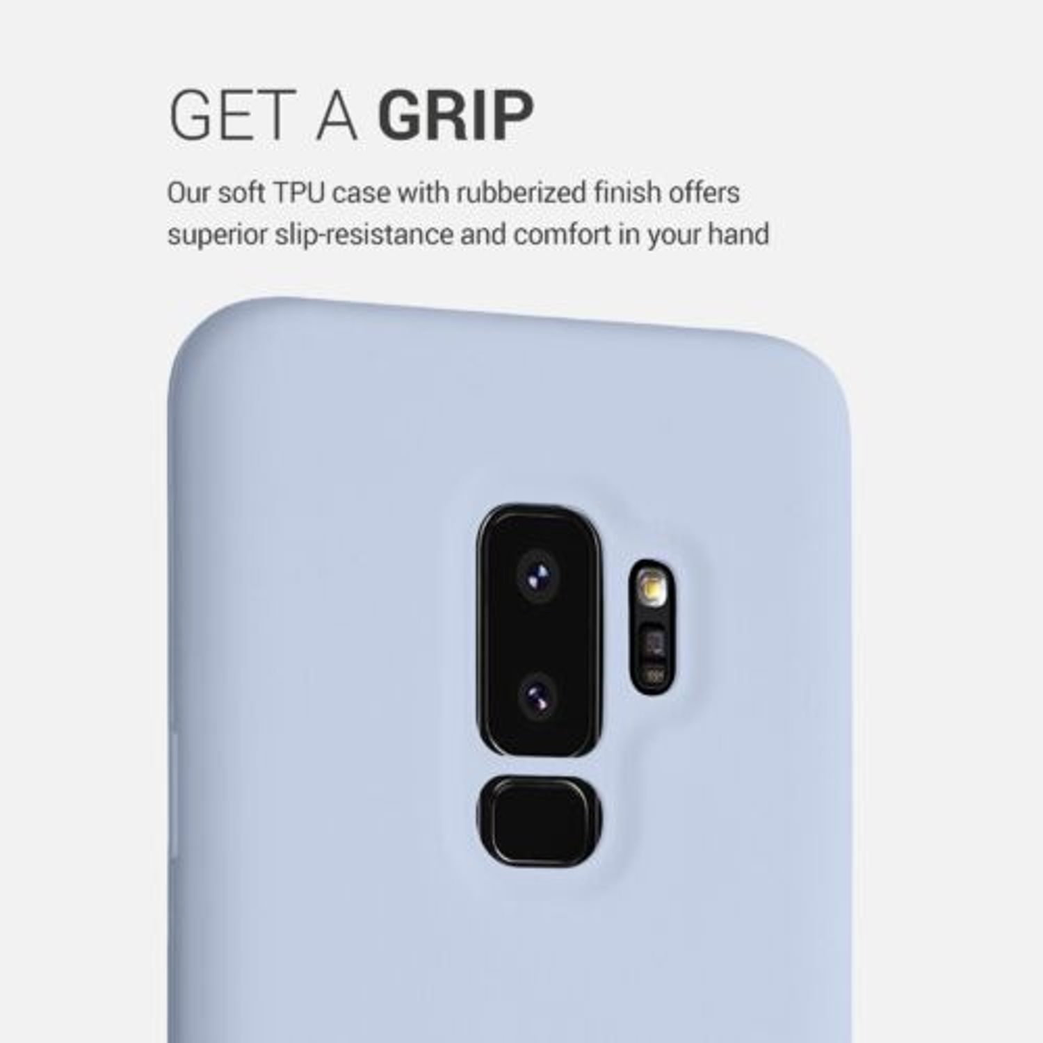 Husa pentru Samsung Galaxy S9 Plus, Silicon, Albastru, 44183.58 fotografia produsului View 4 L