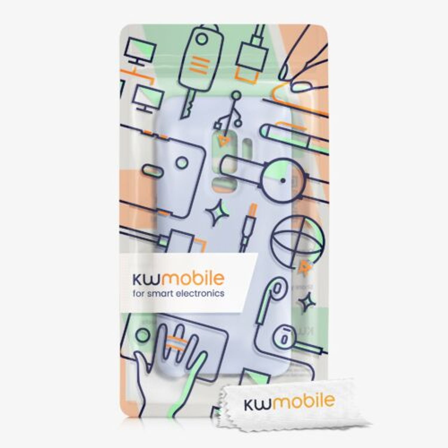Husa pentru Samsung Galaxy S9 Plus, Silicon, Albastru, 44183.58 fotografia produsului View 6 L
