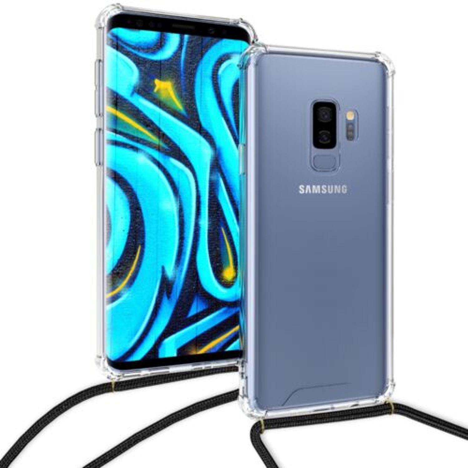 Husa pentru Samsung Galaxy S9 Plus, Silicon, Transparent, 49235.01 fotografia produsului View 12 L