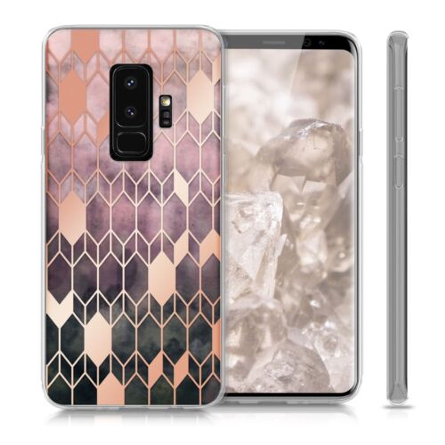 Husa pentru Samsung Galaxy S9 Plus, Silicon, Multicolor, 44198.02 fotografia produsului View 2 L