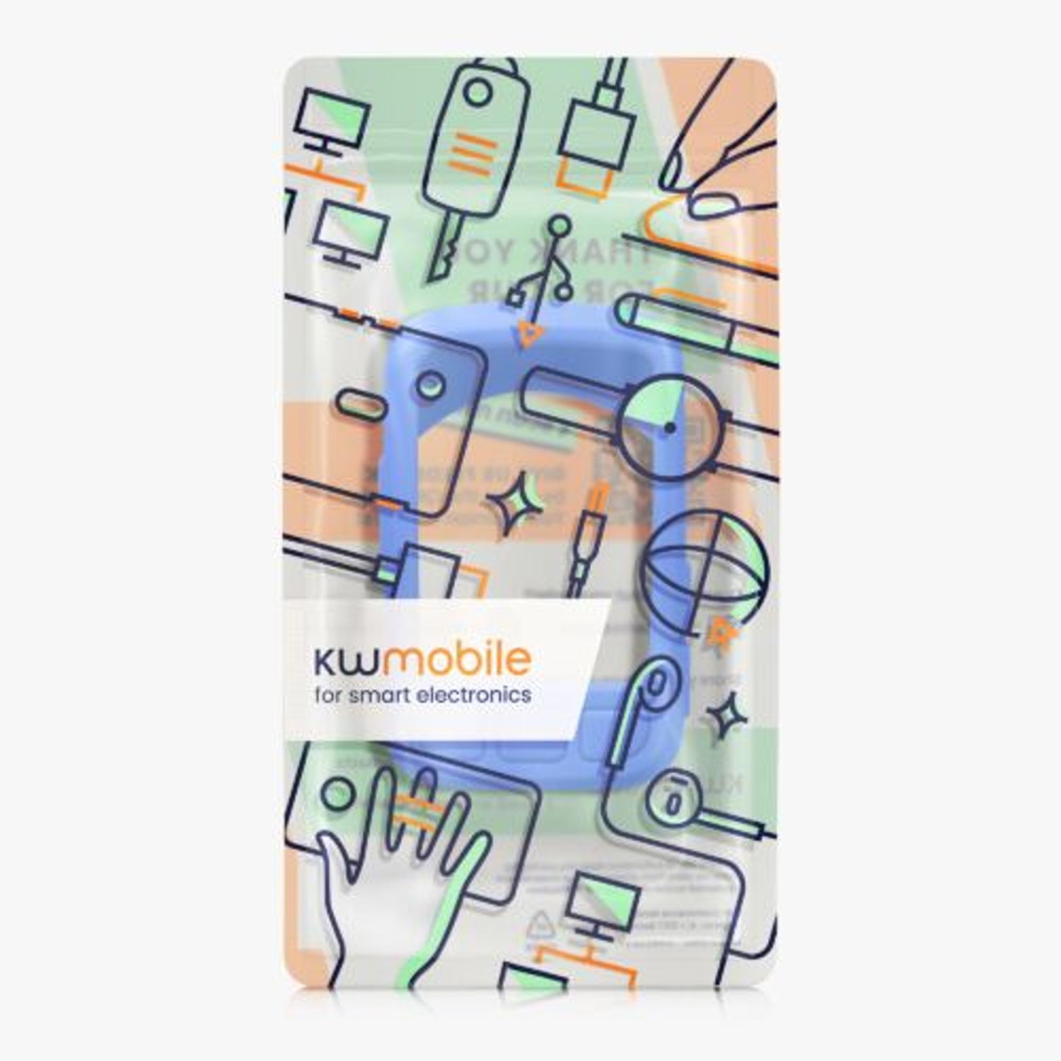 Husa de protectie pentru Wahoo Elemnt Bolt V2, Kwmobile, Albastru, Silicon, 58073.04 fotografia produsului View 7 L