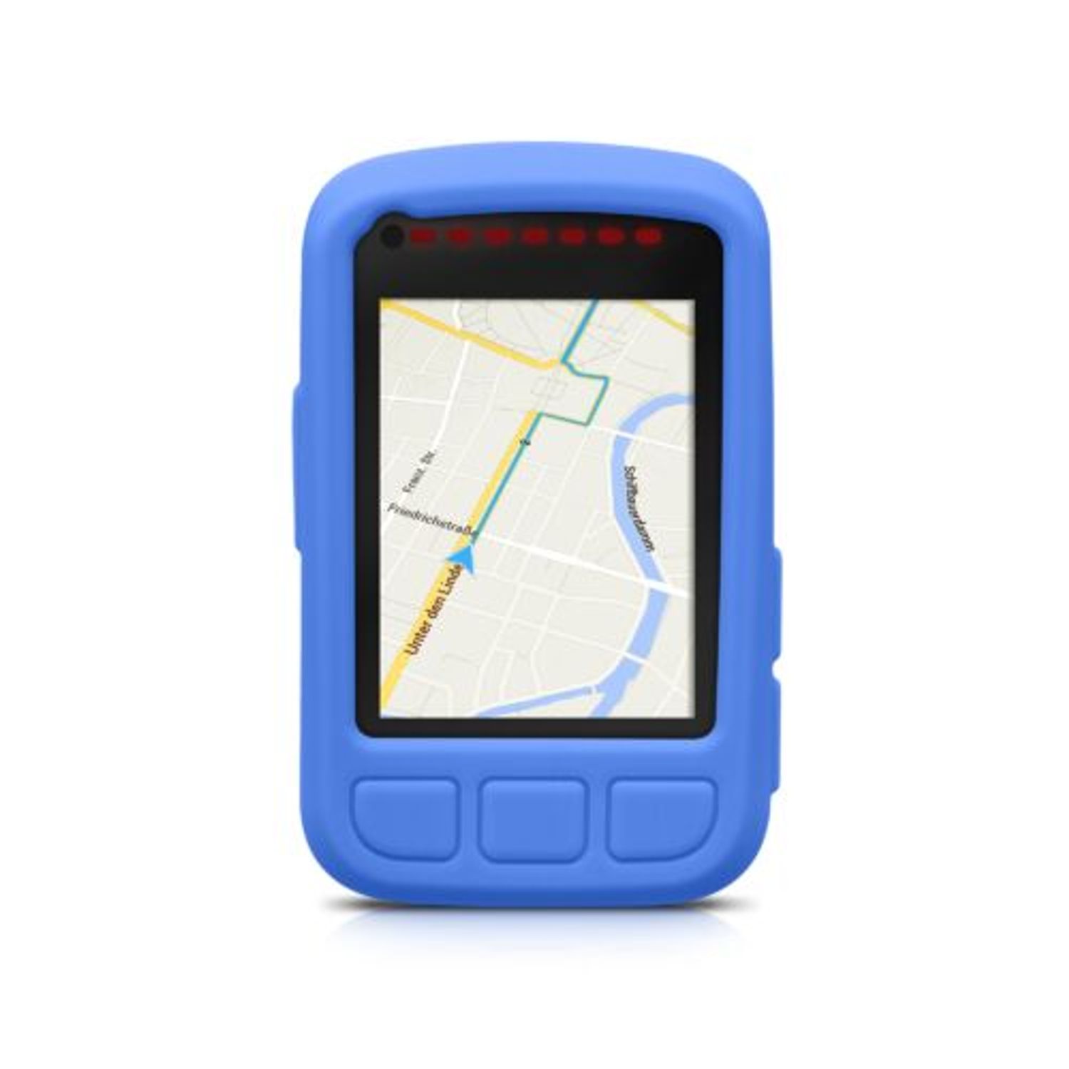 Husa de protectie pentru Wahoo Elemnt Bolt V2, Kwmobile, Albastru, Silicon, 58073.04 fotografia produsului View 4 L