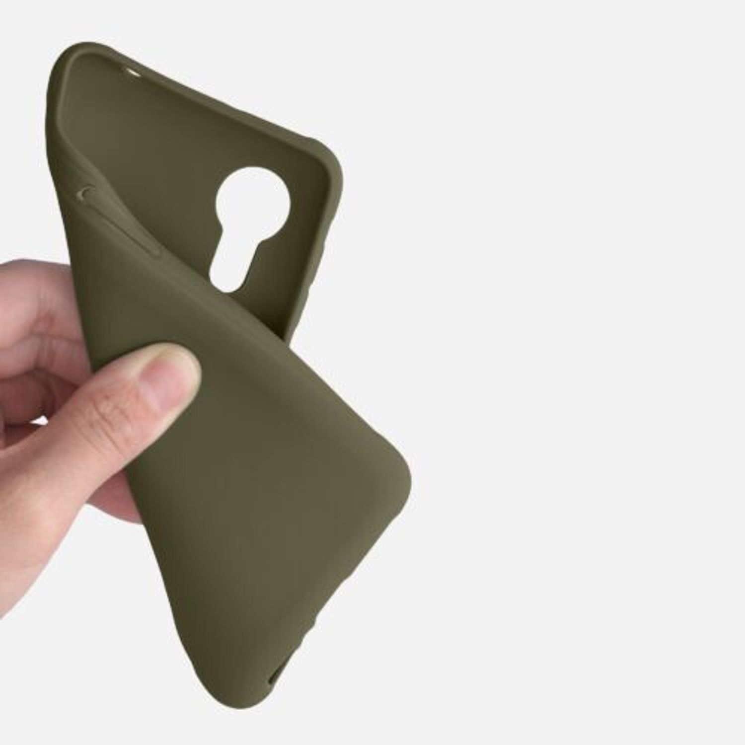 Husa pentru Samsung Galaxy Xcover 5, Silicon, Verde, 54536.196 fotografia produsului View 8 L
