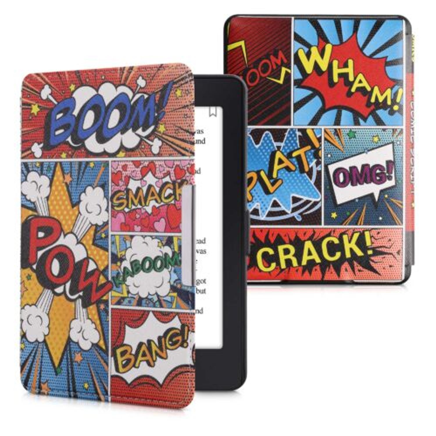 Husa pentru Amazon Paperwhite 7, Kwmobile, Multicolor, Piele ecologica, 45569.53 fotografia produsului