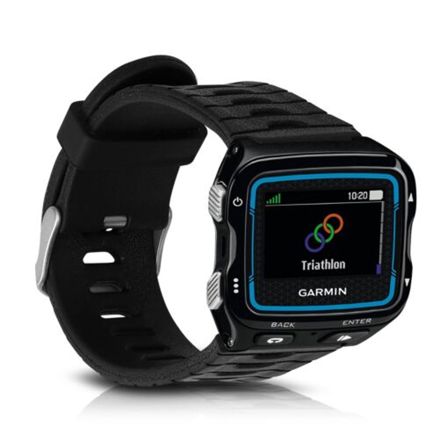 Curea pentru Garmin Forerunner 920XT, Kwmobile, Negru, Silicon, 43054.01 fotografia produsului