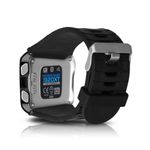 Curea pentru Garmin Forerunner 920XT, Kwmobile, Negru, Silicon, 43054.01 fotografia produsului View 3 S