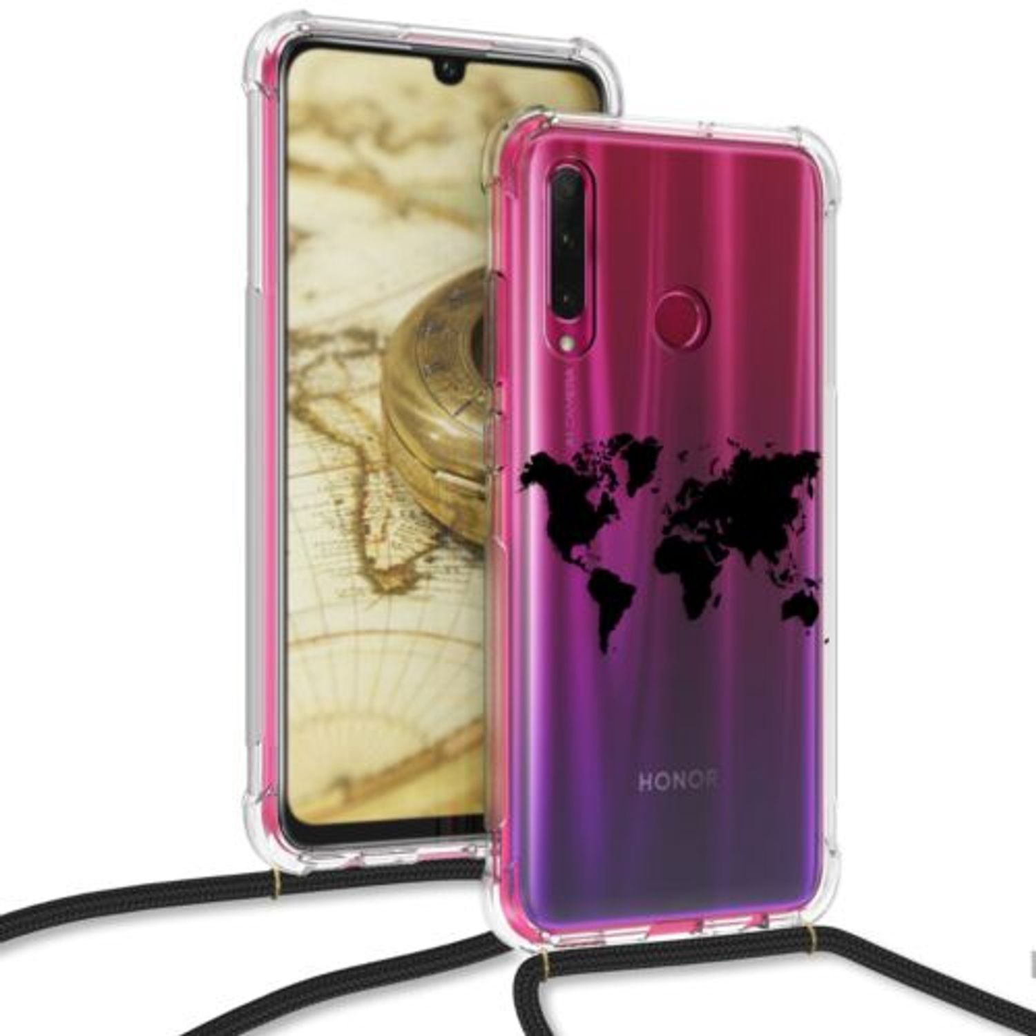Husa pentru Huawei Honor 20 Lite, Silicon, Negru, 51791.01 fotografia produsului View 4 L