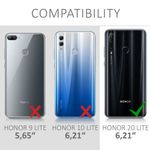 Husa pentru Huawei Honor 20 Lite, Silicon, Negru, 51791.01 fotografia produsului View 6 S