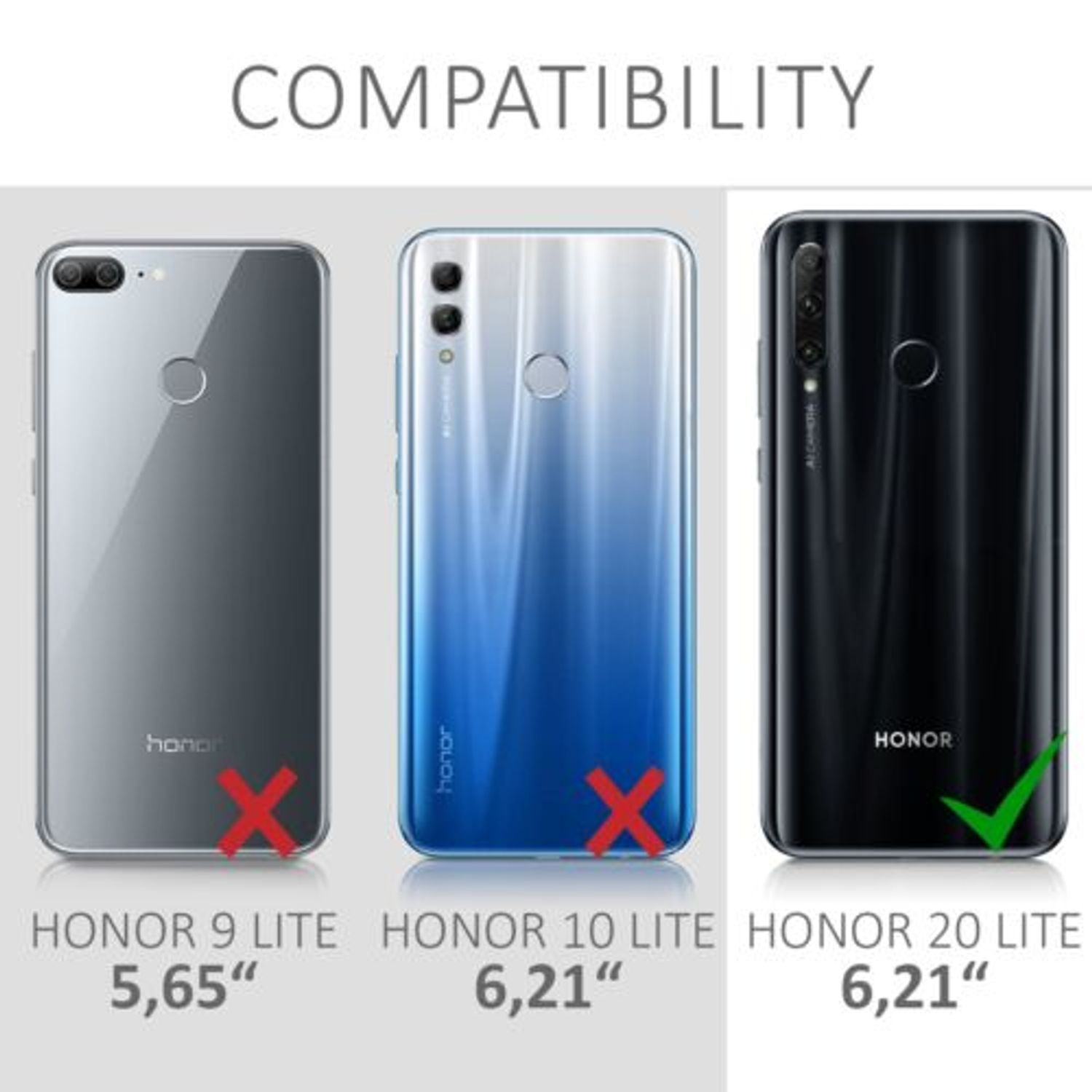 Husa pentru Huawei Honor 20 Lite, Silicon, Negru, 51791.01 fotografia produsului View 6 L