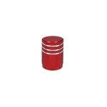 Set 5 Capace pentru valva , Kwmobile, Rosu, Metal, 41665.97 fotografia produsului View 10 S