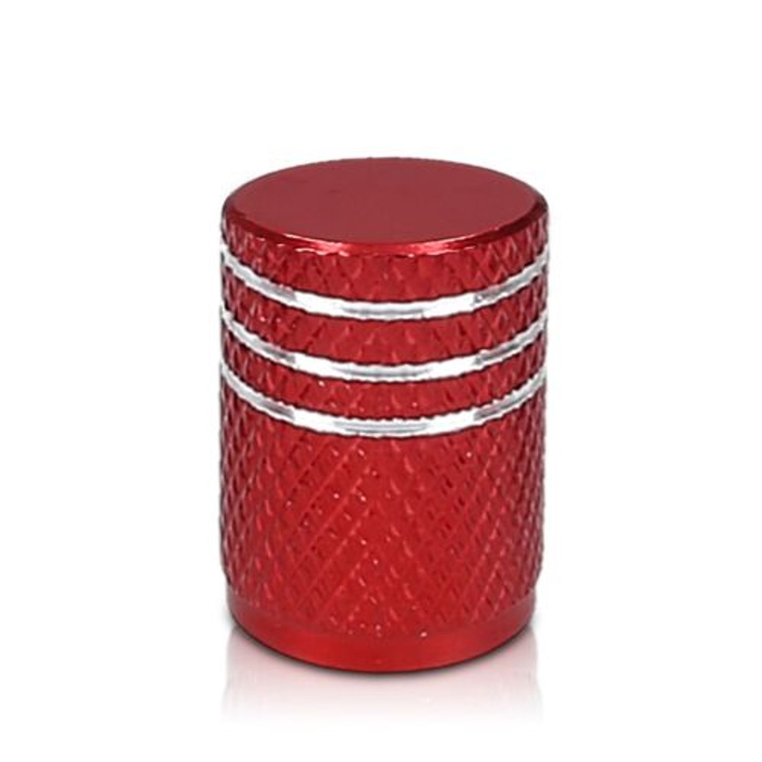 Set 5 Capace pentru valva , Kwmobile, Rosu, Metal, 41665.97 fotografia produsului View 9 L