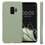 Husa Kwmobile pentru Samsung Galaxy S9, Silicon, Verde, 44089.172 fotografia produsului
