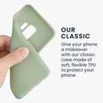 Husa Kwmobile pentru Samsung Galaxy S9, Silicon, Verde, 44089.172 fotografia produsului View 6 S