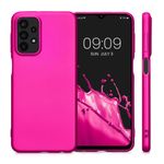 Husa Kwmobile pentru Samsung Galaxy A23, Silicon, Roz, 57955.65 fotografia produsului