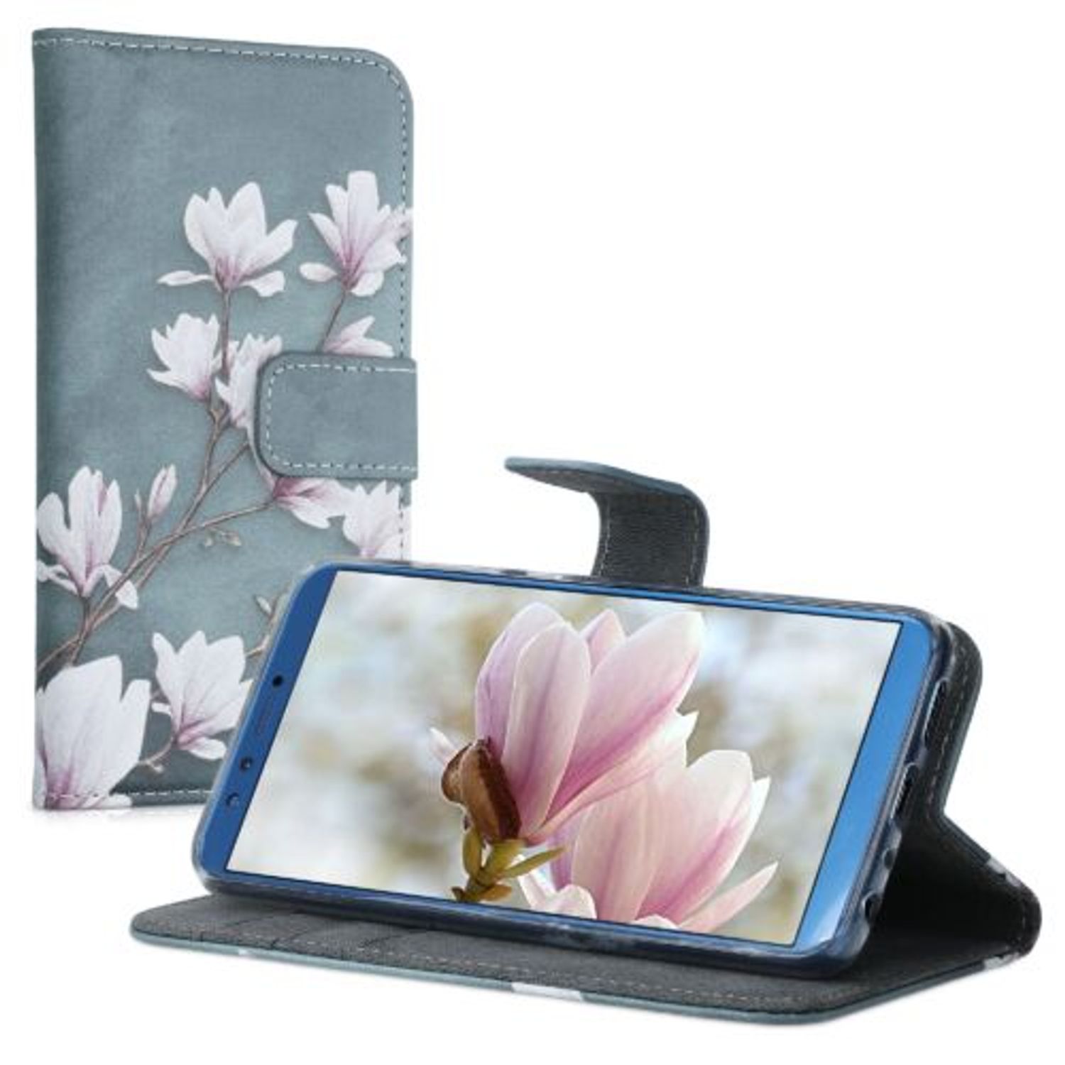 Husa pentru Huawei Honor 9 Lite, Piele ecologica, Multicolor, 45113.03 fotografia produsului View 2 L