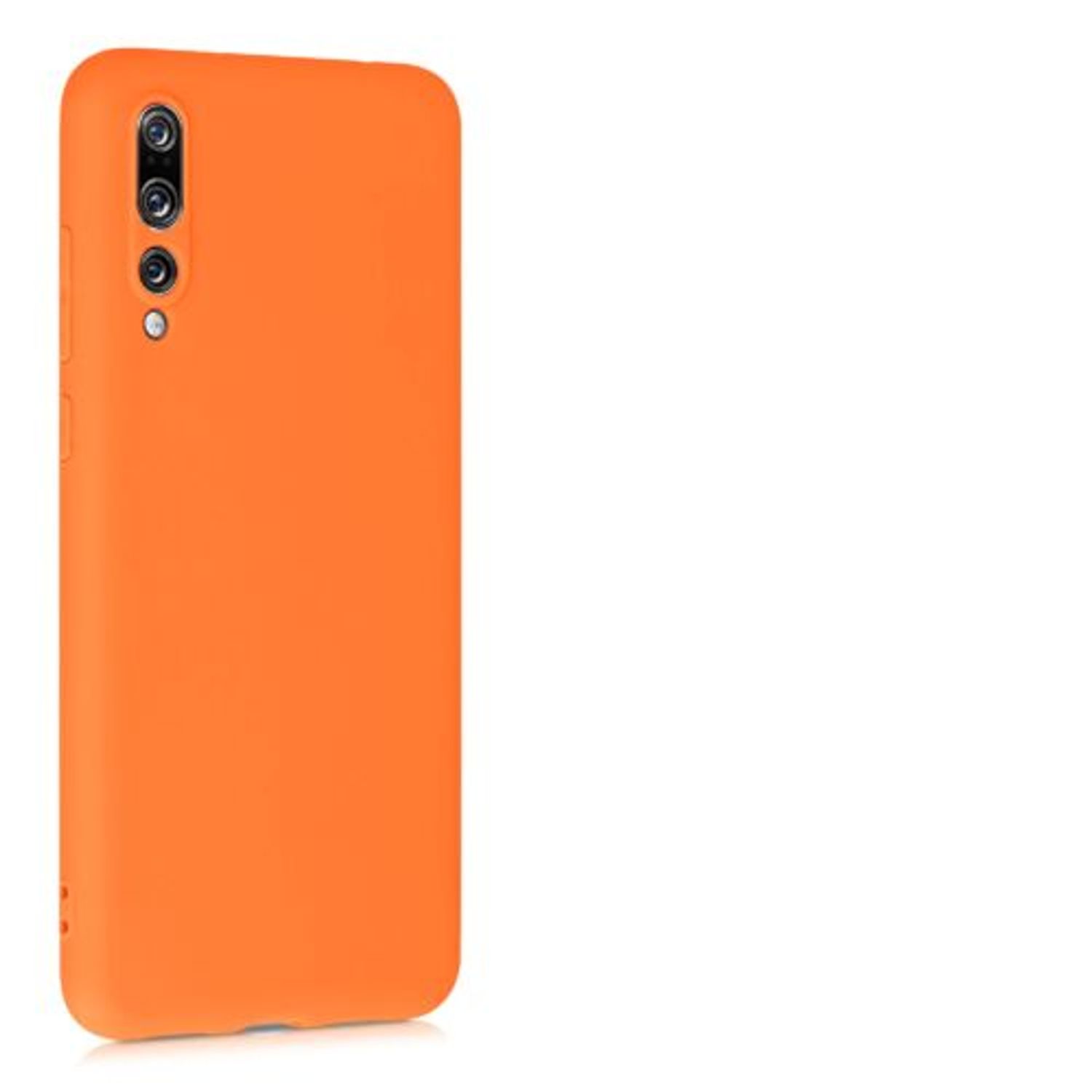 Husa pentru Huawei P20 Pro, Silicon, Portocaliu, 44223.150 fotografia produsului View 8 L