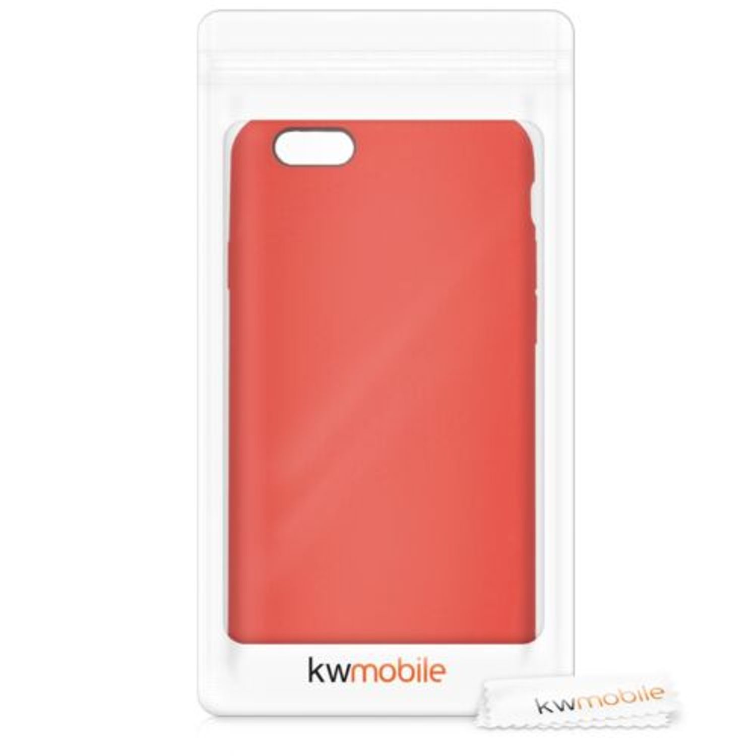 Husa pentru Apple iPhone 6/iPhone 6s, Silicon, Rosu, 40223.09 fotografia produsului View 7 L