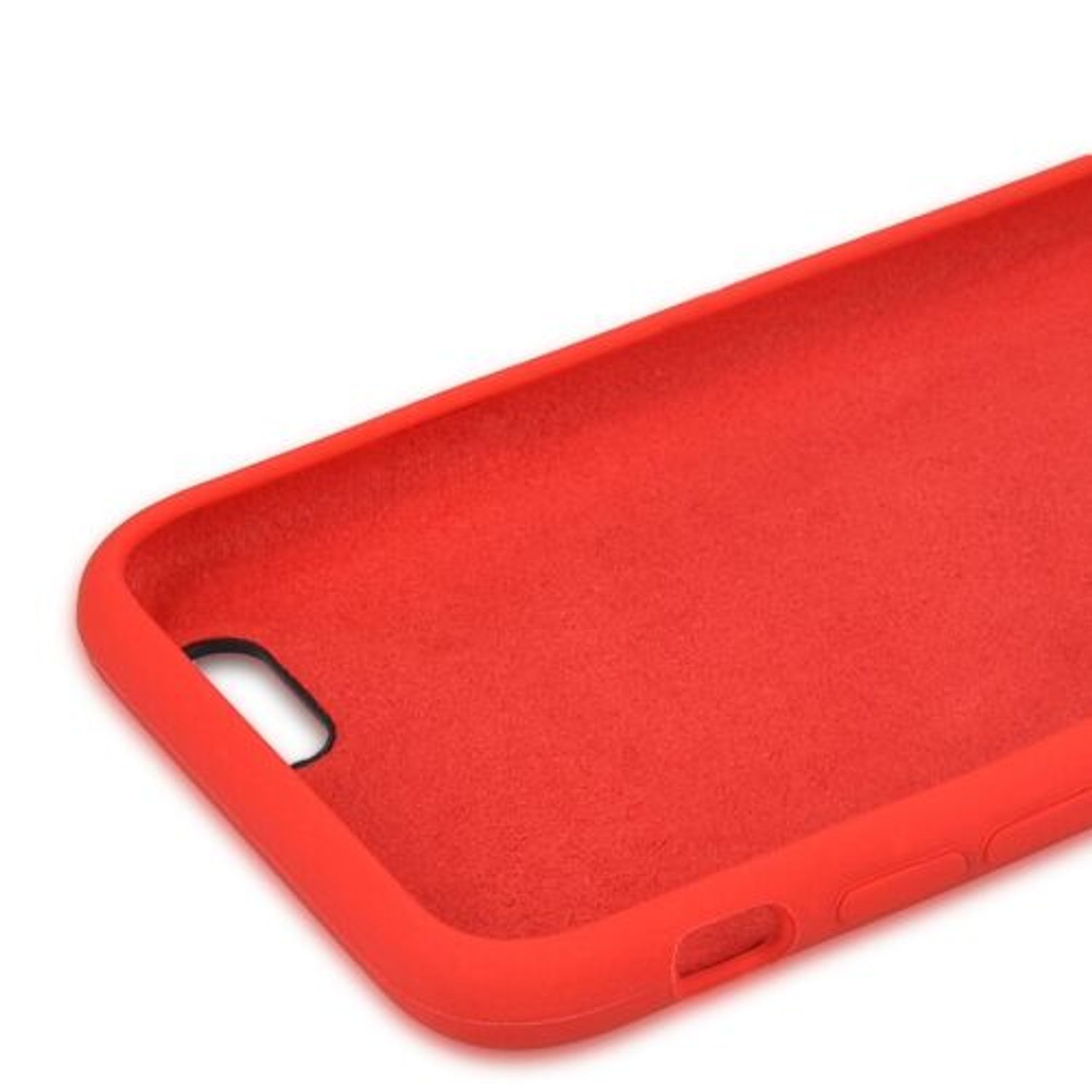 Husa pentru Apple iPhone 6/iPhone 6s, Silicon, Rosu, 40223.09 fotografia produsului View 8 L