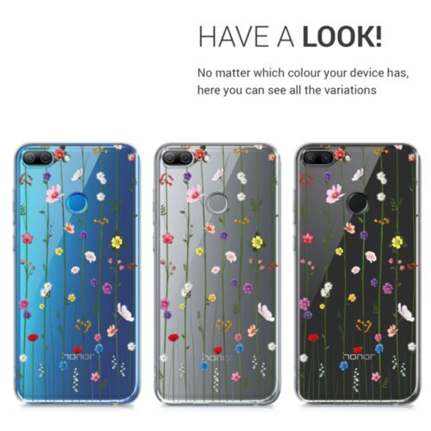 Husa pentru Huawei Honor 9 Lite, Silicon, Multicolor, 44255.06 fotografia produsului View 7 L