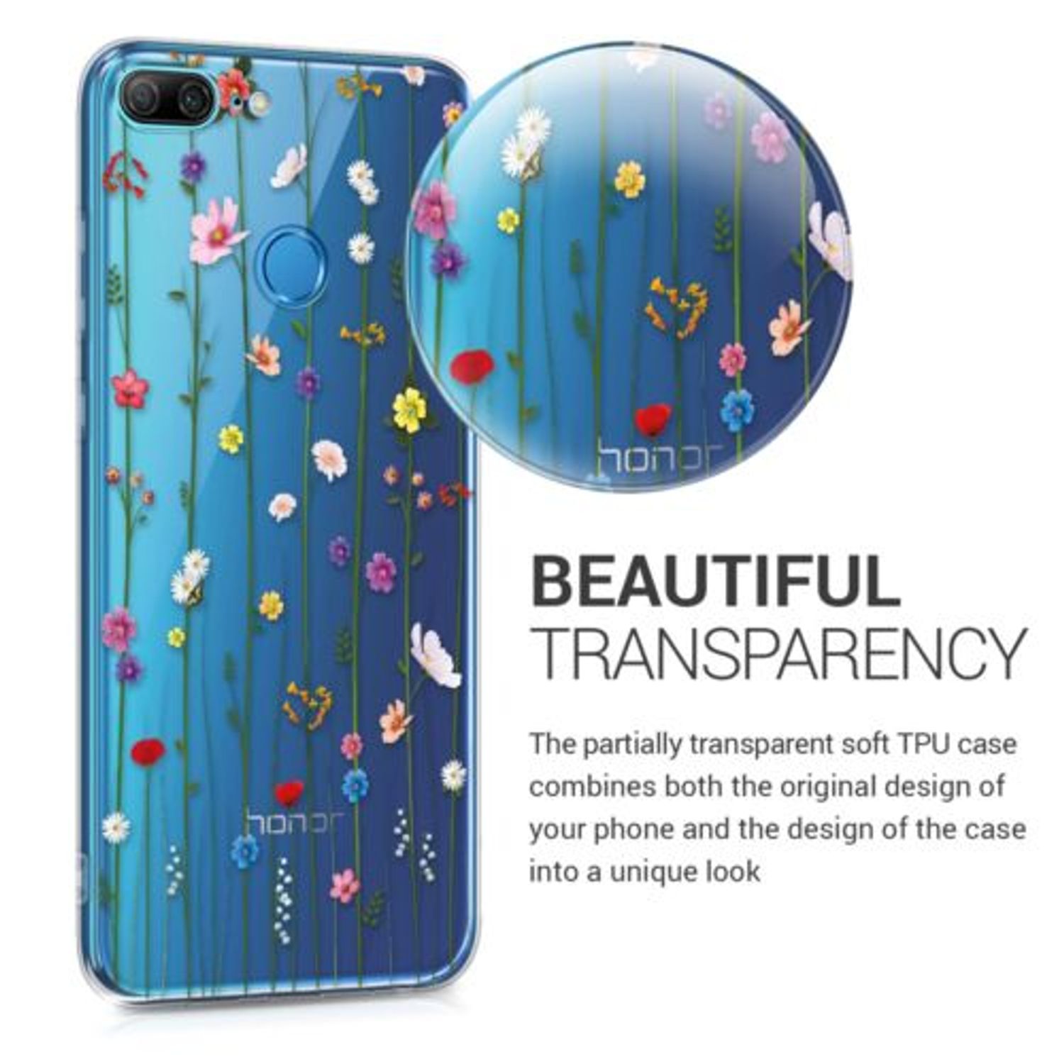 Husa pentru Huawei Honor 9 Lite, Silicon, Multicolor, 44255.06 fotografia produsului View 9 L