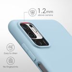 Husa pentru Xiaomi Redmi Note 10 5G, Silicon, Albastru, 54947.58, Kwmobile fotografia produsului View 4 S