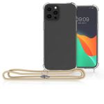 Husa pentru Apple iPhone 13 Pro Max, Silicon, Transparent, 55976.21, Kwmobile fotografia produsului View 8 S