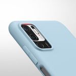 Husa pentru Xiaomi Redmi Note 10 5G, Silicon, Albastru, 54947.58, Kwmobile fotografia produsului View 9 S