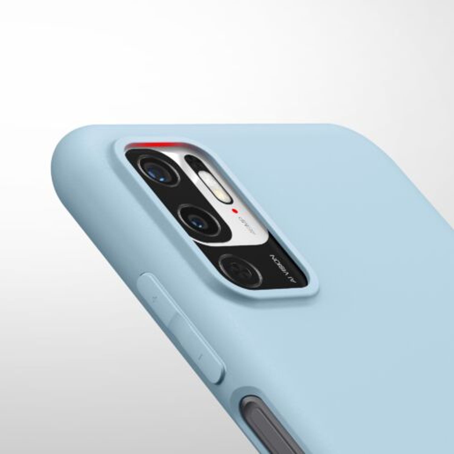Husa pentru Xiaomi Redmi Note 10 5G, Silicon, Albastru, 54947.58, Kwmobile fotografia produsului View 9 L