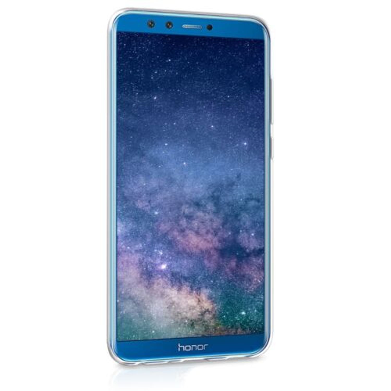 Husa pentru Huawei Honor 9 Lite, Silicon, Albastru, 48935.03 fotografia produsului View 4 L