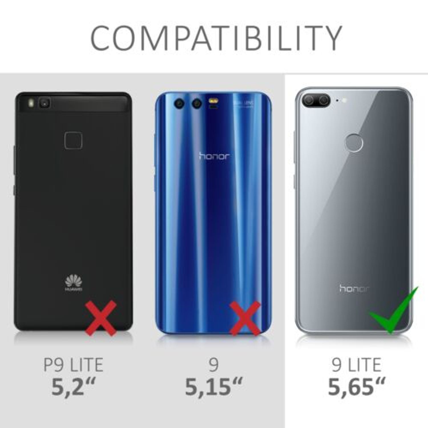 Husa pentru Huawei Honor 9 Lite, Silicon, Albastru, 48935.03 fotografia produsului View 6 L