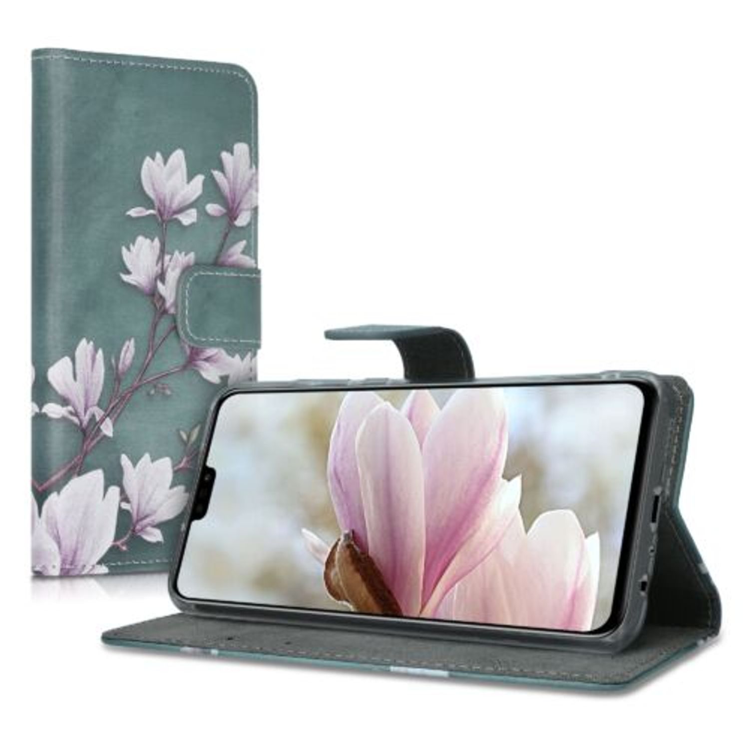 Husa pentru Huawei Honor 9X Lite, Piele ecologica, Multicolor, 53687.01 fotografia produsului View 2 L