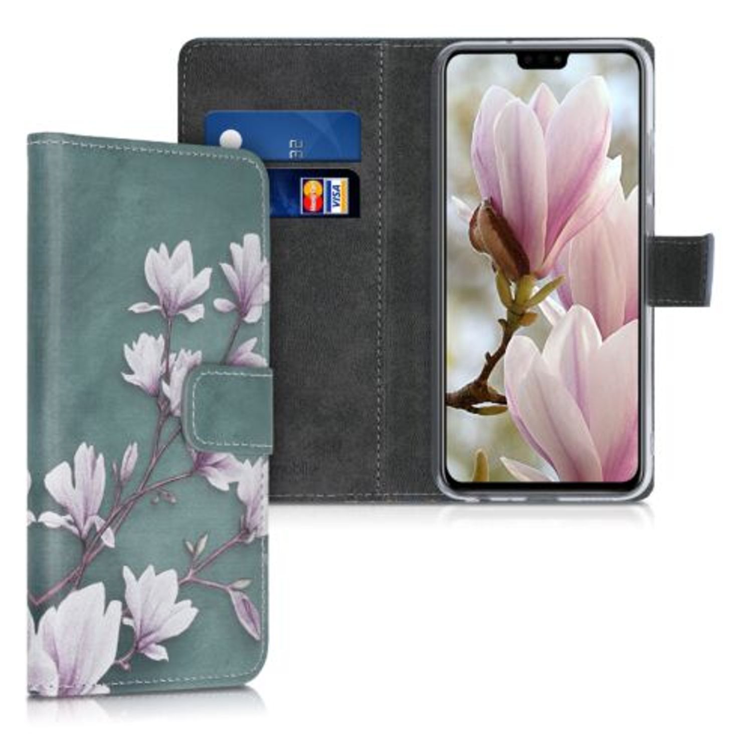 Husa pentru Huawei Honor 9X Lite, Piele ecologica, Multicolor, 53687.01 fotografia produsului