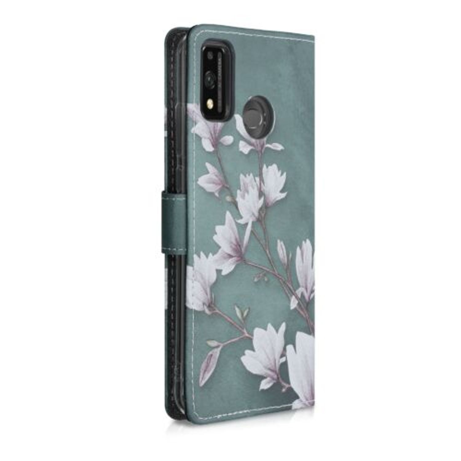 Husa pentru Huawei Honor 9X Lite, Piele ecologica, Multicolor, 53687.01 fotografia produsului View 5 L