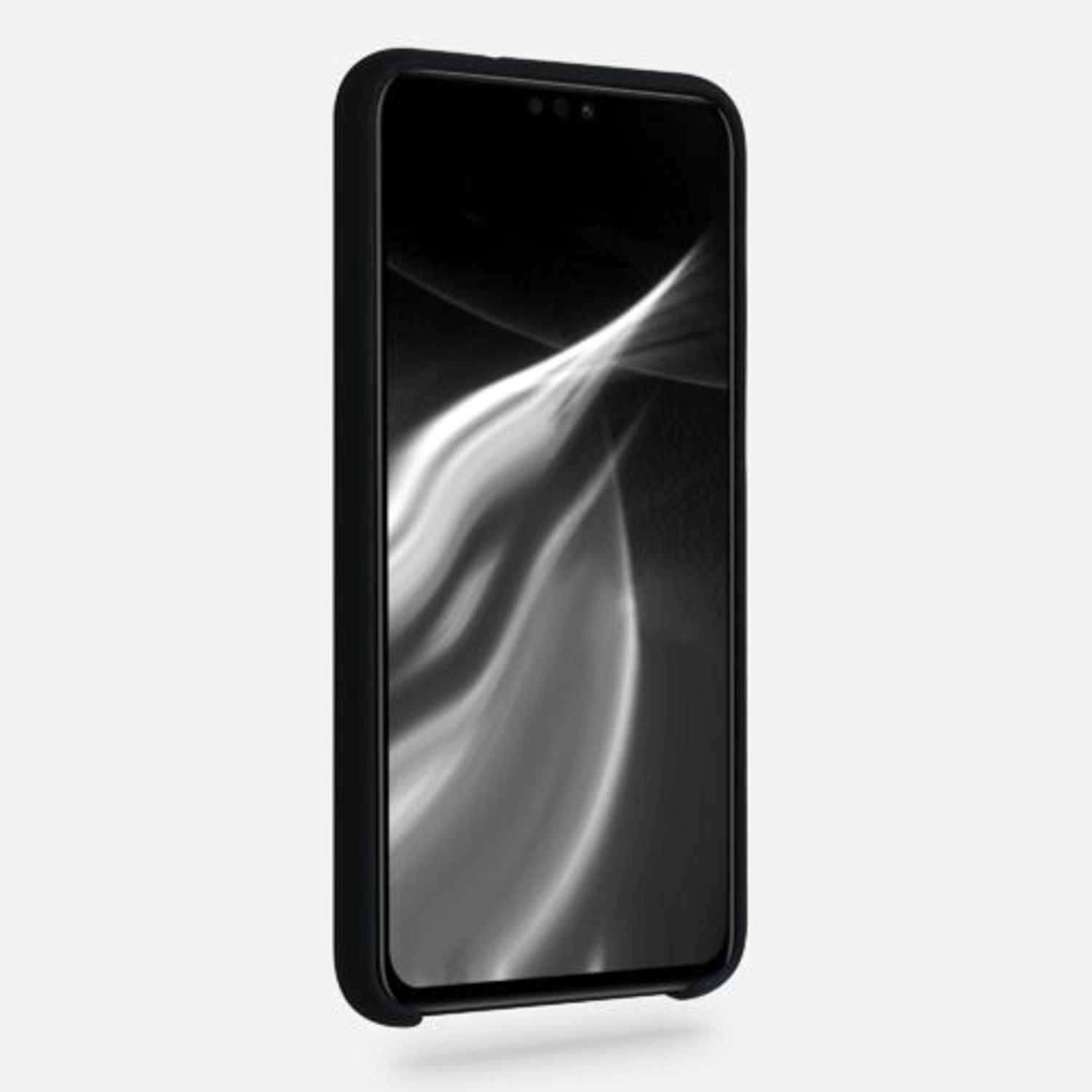 Husa pentru Huawei Honor 9X Lite, Silicon, Negru, 54105.01 fotografia produsului View 3 L