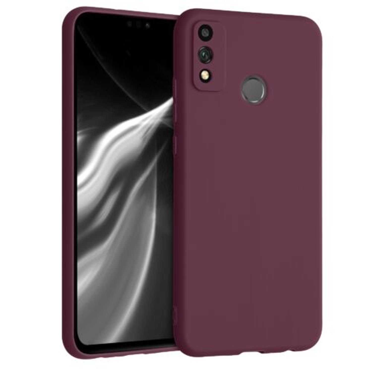Husa pentru Huawei Honor 9X Lite, Silicon, Violet, 53208.187 fotografia produsului
