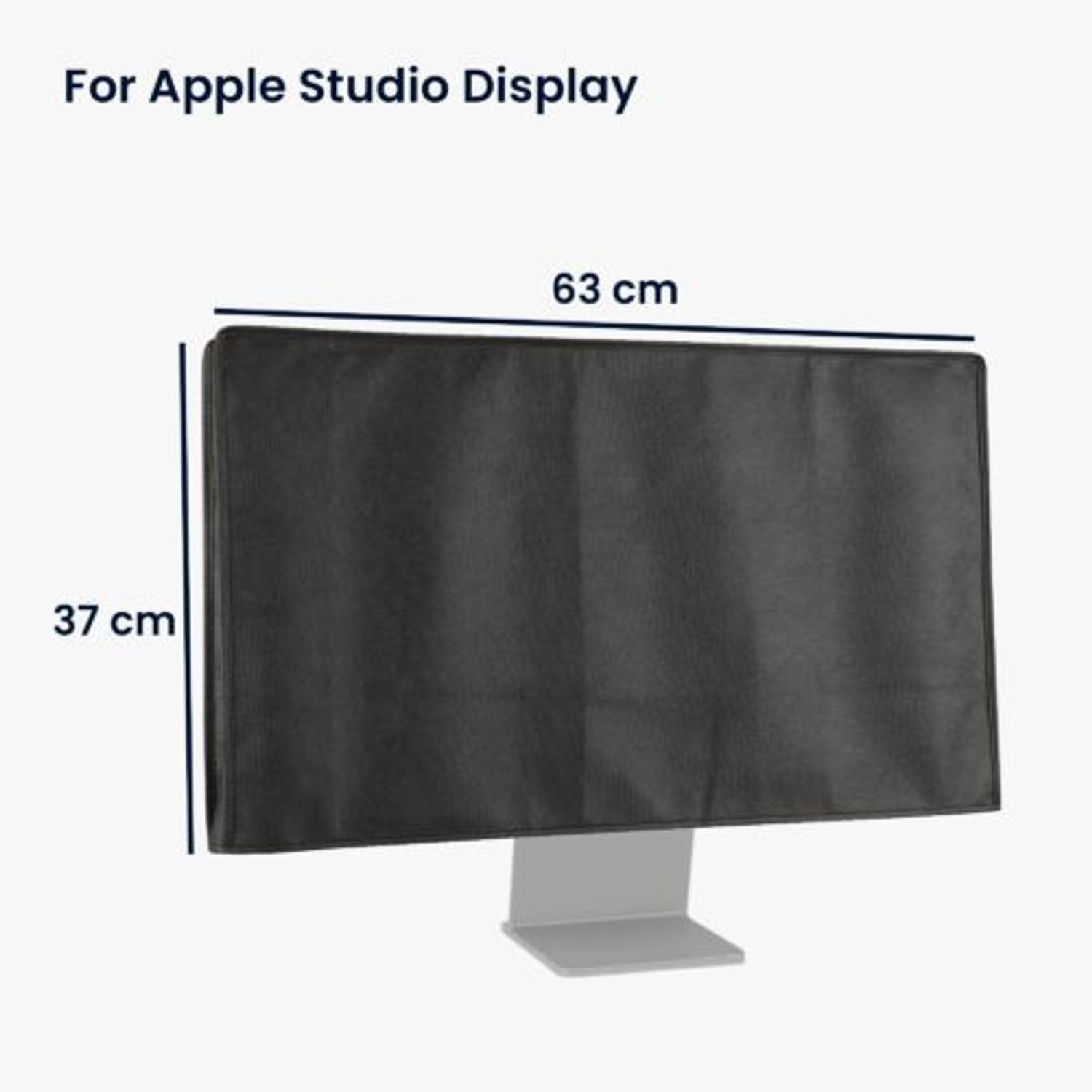 Husa pentru monitor Apple Studio Display, Kwmobile, Gri, Textil, 57911.19 fotografia produsului View 6 L