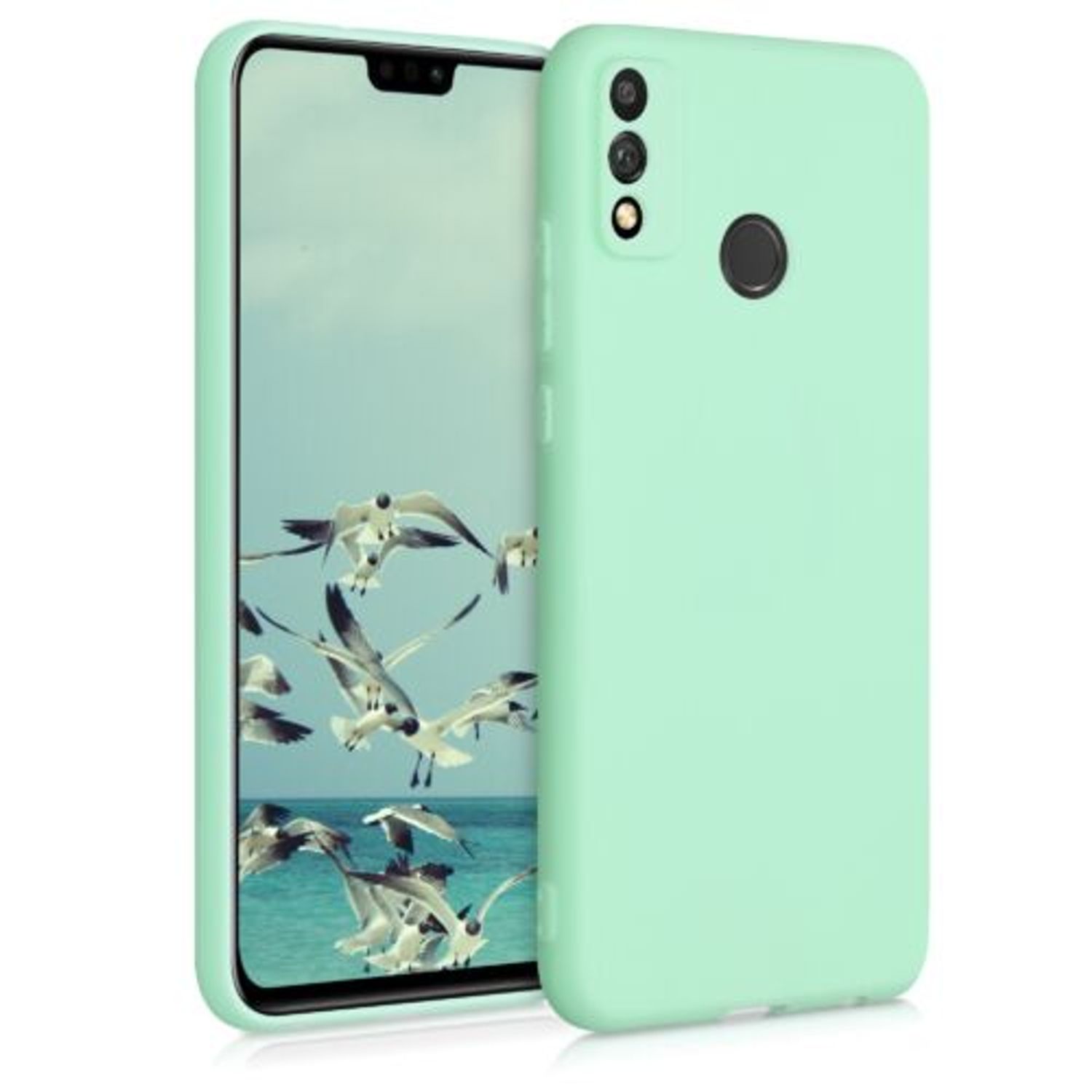Husa pentru Huawei Honor 9X Lite, Silicon, Verde, 53208.50 fotografia produsului