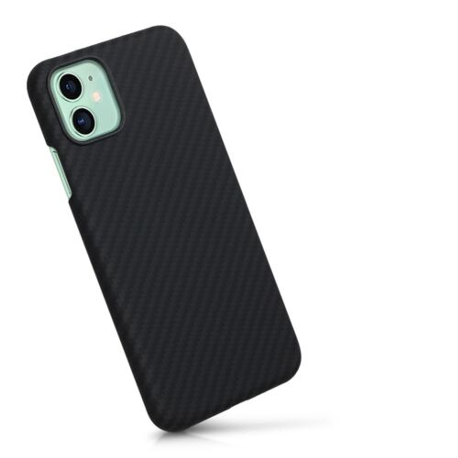 Husa pentru iPhone 11, Aramida, Negru, 49734.47 fotografia produsului View 7 L