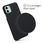 Husa pentru iPhone 11, Aramida, Negru, 49734.47 fotografia produsului View 4 S