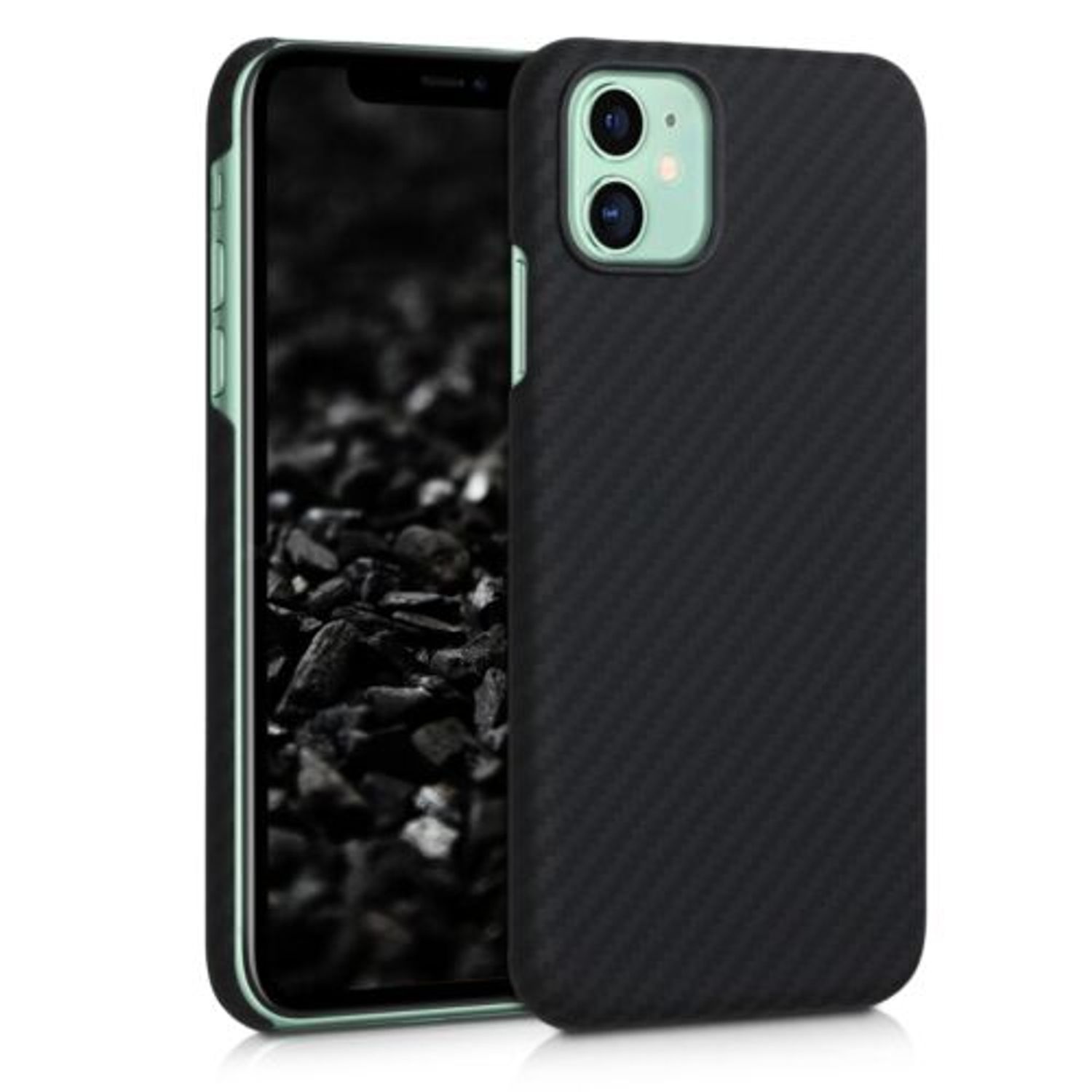 Husa pentru iPhone 11, Aramida, Negru, 49734.47 fotografia produsului