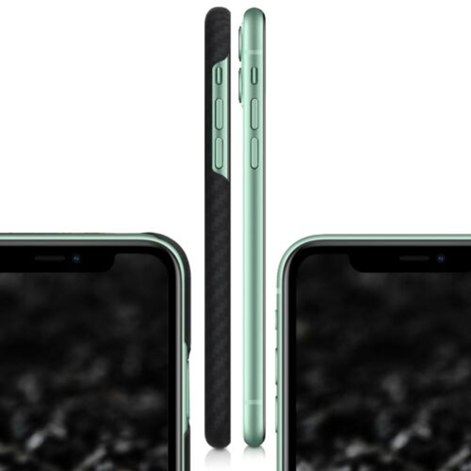 Husa pentru iPhone 11, Aramida, Negru, 49734.47 fotografia produsului View 9 L
