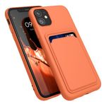 Husa pentru iPhone 11, Silicon, Portocaliu, 55114.29 fotografia produsului View 2 S