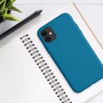 Husa pentru iPhone 11, Silicon, Albastru, 50791.224 fotografia produsului View 3 S