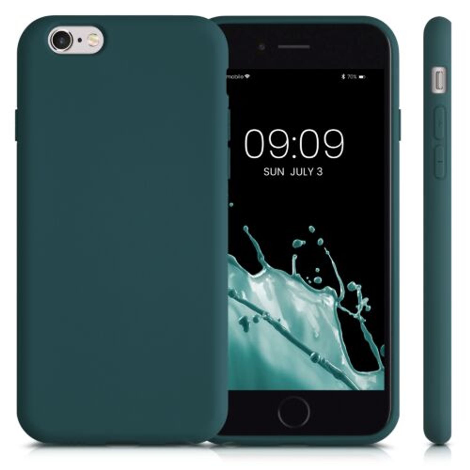 Husa pentru Apple iPhone 6/iPhone 6s, Silicon, Verde, 49980.57 fotografia produsului View 2 L