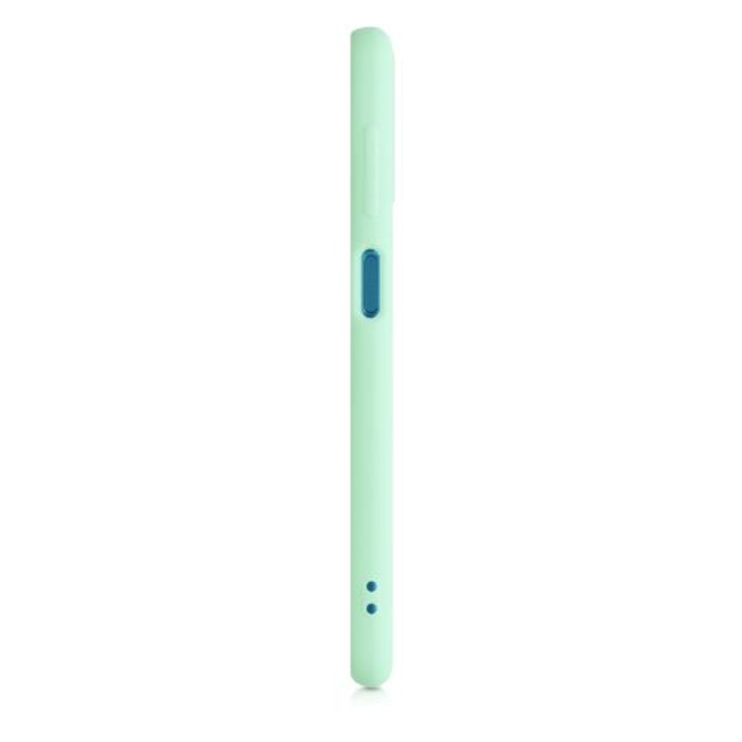 Husa pentru Samsung Galaxy A12, Silicon, Verde, 54048.50 fotografia produsului View 3 L