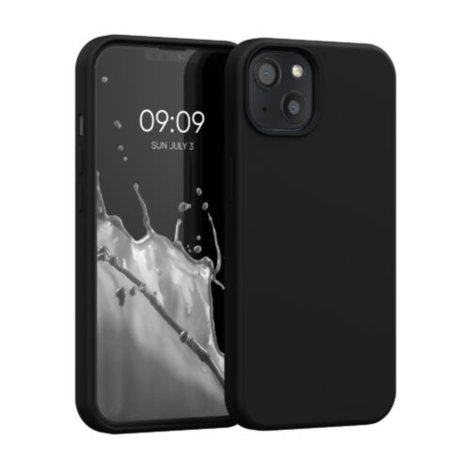 Husa pentru iPhone 13, Silicon, Negru, 55878.01 fotografia produsului