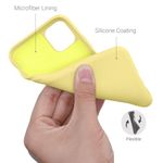 Husa pentru iPhone 11, Silicon, Galben, 50791.216 fotografia produsului View 6 S