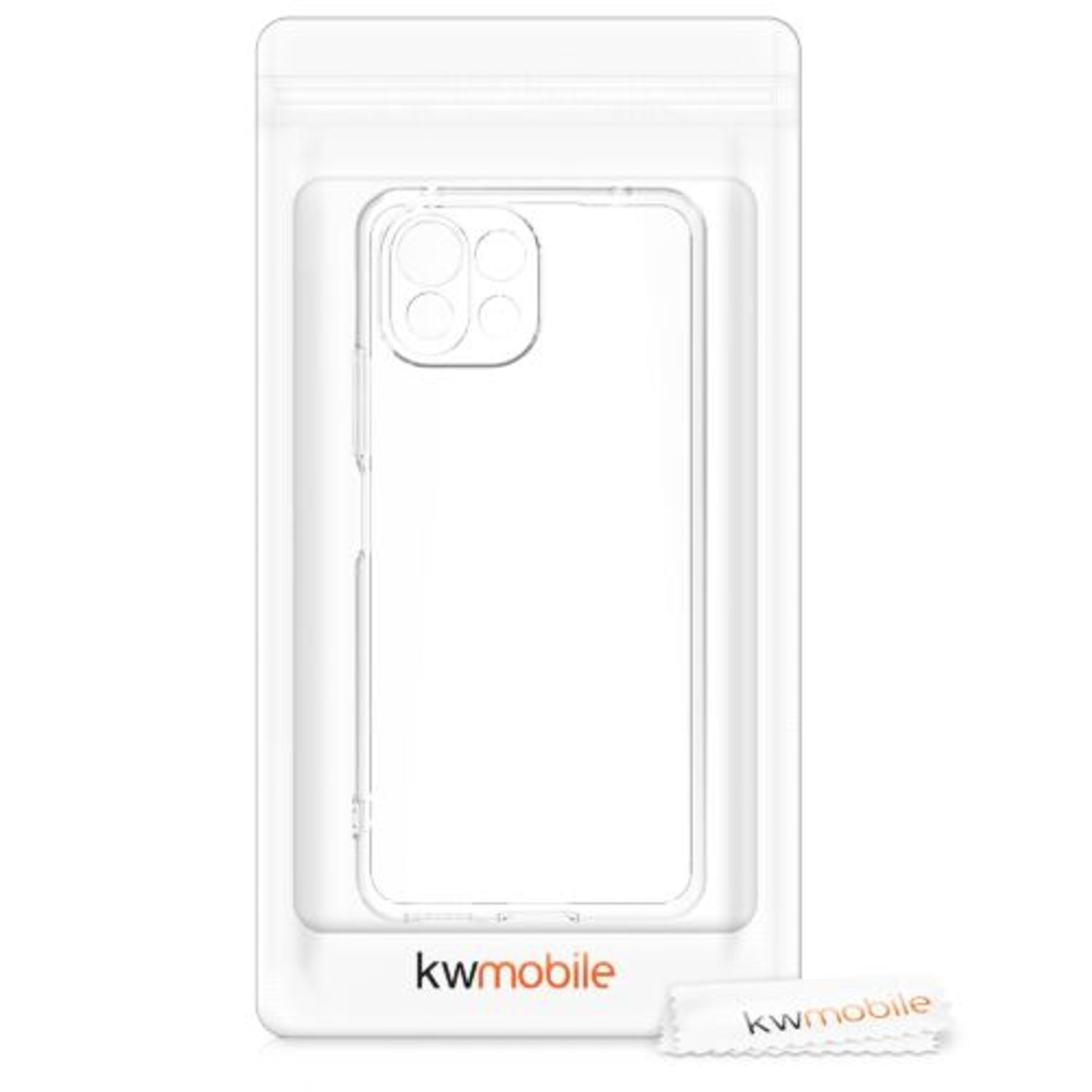Husa pentru Xiaomi Mi 11 Lite 5G, Silicon, Transparent, 55095.03 fotografia produsului View 12 L