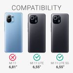 Husa pentru Xiaomi Mi 11 Lite 5G, Silicon, Transparent, 55095.03 fotografia produsului View 13 S
