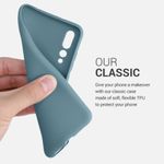 Husa pentru Huawei P20 Pro, Silicon, Verde, 44223.207 fotografia produsului View 4 S